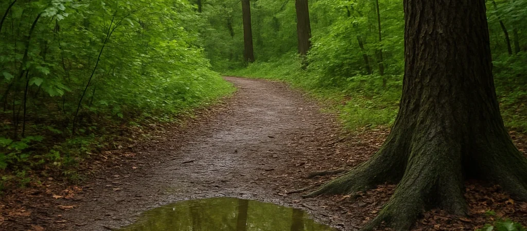 The Small Weather Changes Along a Trail